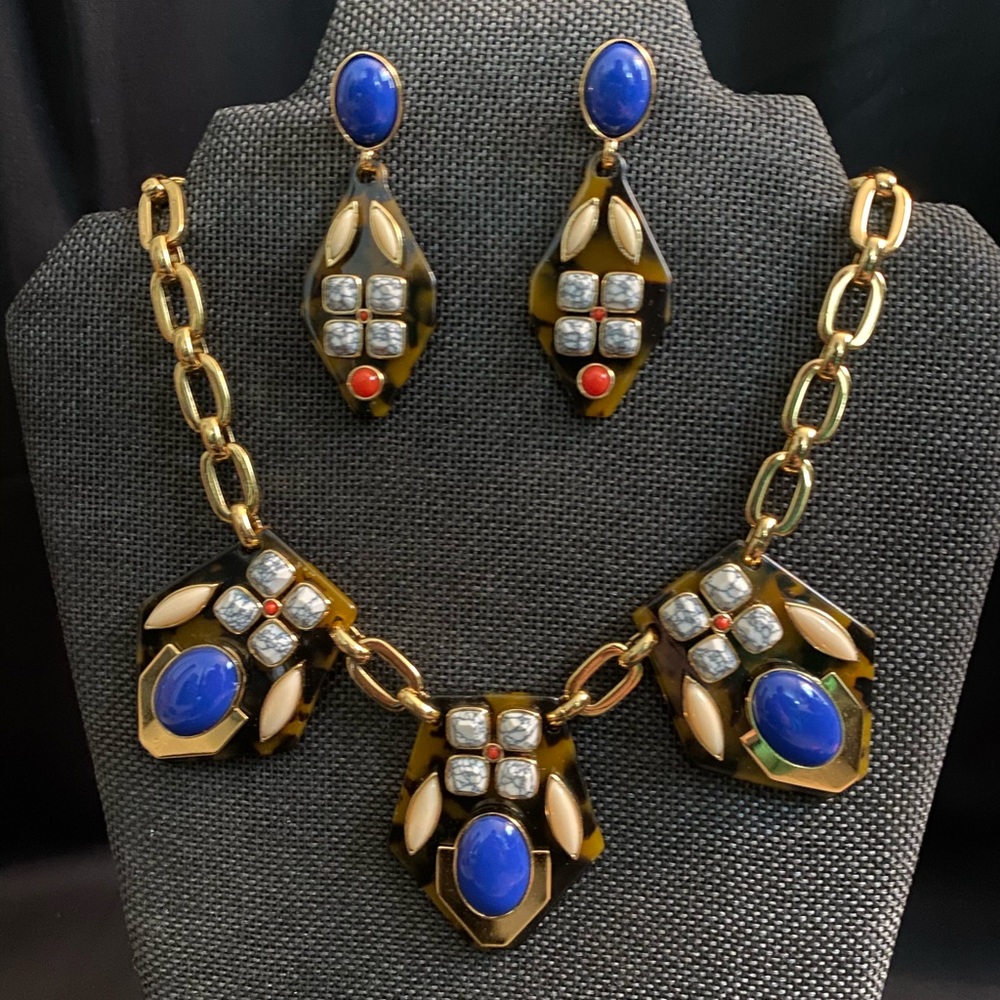 J Crew necklace and Earring set